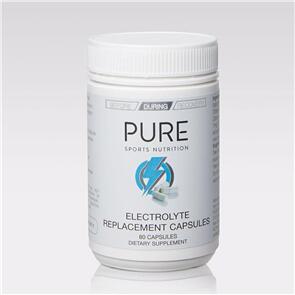 PURE ELECTROLYTE REPLACEMENT CAPS (80 PER BOTTLE)
