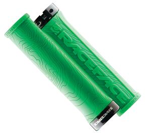 RACE FACE GRIPS HALF NELSON SINGLE LOCK ON GREEN (AC990059)