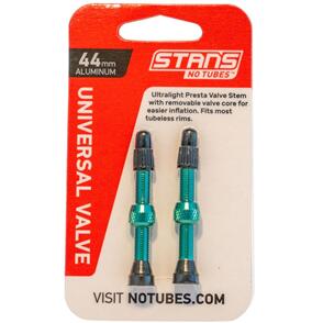 STANS NOTUBES RED - 44MM UNIVERSAL VALVE STEM (CARDED PAIR)