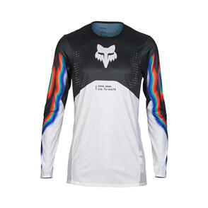 FOX MOTO 2024 FLEXAIR SCANS LE JERSEY [WHITE/BLACK]