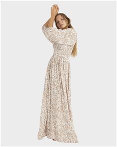 ROXY KARLINA MAXI DRESS (WBP0) CLOUD DANCER CLOUD DANCER