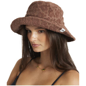 ROXY BLOSSOM BUCKET HAT ALMOND