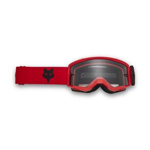 FOX RACING MOTO 2025 YOUTH MAIN CORE GOGGLES [FLO RED]