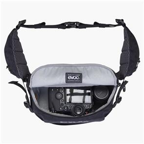 EVOC HIP PACK CAPTURE 6, STEEL (30X20X12CM)