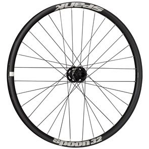 SPANK SPOON FRONT WHEEL, 32H, 26", 20X110 (15X100 ADAPTORS INC) BLACK