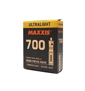 MAXXIS TUBE 700C X 23/32 FV ULTRALIGHT 48MM RVC, 0.6MM THICK