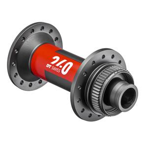 DT SWISS DT HUB 240 FRONT 12/100MM ROAD CL 28H (H240ACDXR28SA6048S)