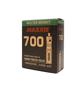 MAXXIS TUBE 700C X 23/32 FV WELTERWEIGHT 48MM RVC, 0.8MM THICK