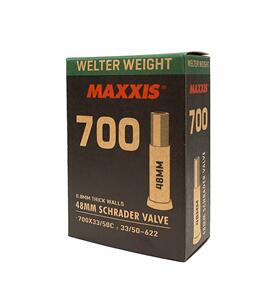 MAXXIS TUBE 700C X 33/50 SV WELTERWEIGHT 48MM, 130G 0.8MM WALL