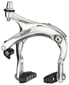 TEKTRO R559 EXTRA LONG REACH BRAKE SET, 53-73MM,  SILVER, NUTTED