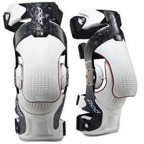 POD K8 3.0 KNEE BRACE PAIR CARBON [CARBON/WHITE]