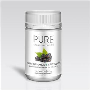 PURE PERFORMANCE + CAPSULES BLACKCURRANT EXTRACT (30 CAPSULES)