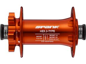 SPANK SPANK HEX J-TYPE BOOST 15/20X110MM FRONT HUB 32H ORANGE