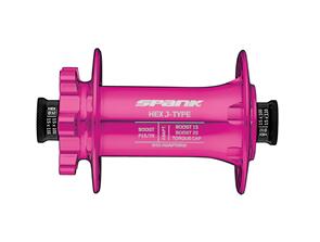 SPANK HEX J-TYPE BOOST 15/20X110MM FRONT HUB 32H PINK