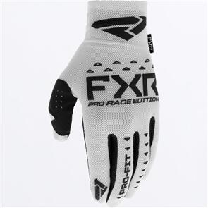 FXR PRO-FIT AIR MX GLOVE - WHITE/BLACK 