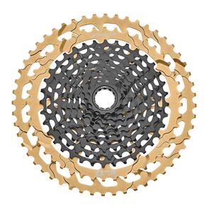 TRP EVO12 CASSETTE (CS-M9050-12), SPEED, 10-52T, BLACK/GOLD