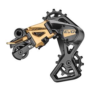 TRP EVO7 REAR DERAILLEUR (RD-M9070), SPEED, HIGH POLISHED GOLD, 26T MAX, SHORT CAGE