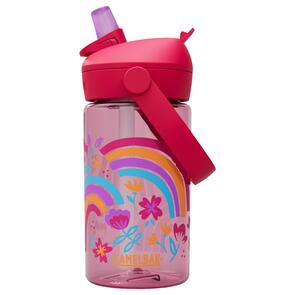 CAMELBAK THRIVE™ FLIP STRAW KIDS 14OZ BOTTLE WITH TRITAN™ RENEW RAINBOW FLORAL 0.35L