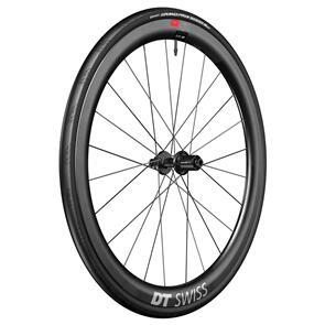 DT SWISS REAR ERC 1100 DICUT WITH CONTI AERO 111 TYRE, 700C 45 WHEEL CL HG 12/142 WTS