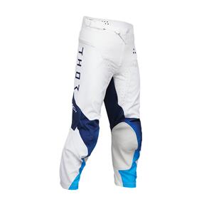 THOR MX 2025 YOUTH LAUNCH PANTS STORM WHITE