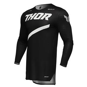 THOR MX 2025 SPORT JERSEY BRAVE BLACK