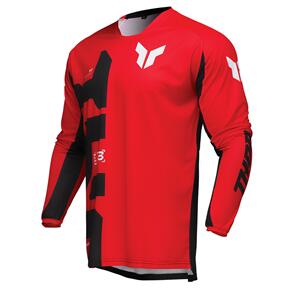 THOR MX 2025 LAUNCH JERSEY FORGE RED