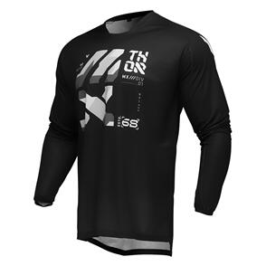 THOR MX 2025 LAUNCH JERSEY BRAVE BLACK/GREY