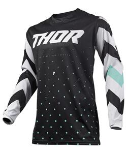 THOR JERSEY S19Y STUNNER BLACK / WHITE YOUTH