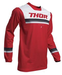 THOR JERSEY THOR PULSE PINNER RED WHITE