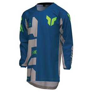 THOR MX 2025 YOUTH LAUNCH JERSEY FORGE BLUE