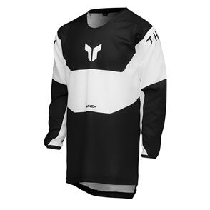 THOR MX 2025 YOUTH LAUNCH JERSEY STORM BLACK