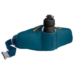 CAMELBAK PODIUM FLOW2 WAIST PACK WITH 21OZ PODIUM DIRT SERIES MCR BLUE