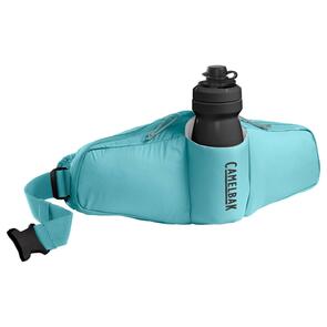 CAMELBAK PODIUM® FLOW™ 2 WAIST PACK WITH 21OZ PODIUM DIRT SERIES BOTTLE ARCTIC BLUE 0.6L