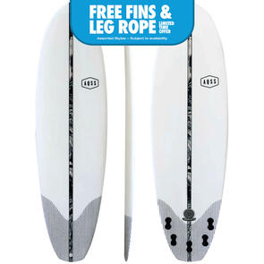 AQSS CARBON JET 2.0 FUNBOARD - CLEAR