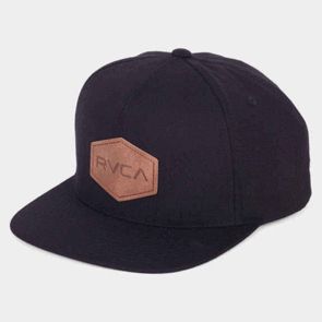 RVCA COMMONWEALTH CAP BLACK