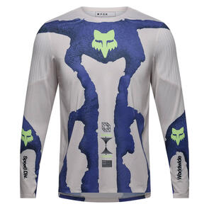 FOX RACING 2026 MTB YOUTH FLEXAIR LS JERSEY AWARENESS LE CHALK