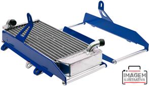 CROSSPRO RADIATOR BRACE CROSSPRO. BLUE. YAMAHA YZ250F 14-18 YZ450F 14-17 YZ250FX YZ450FX 14-18.