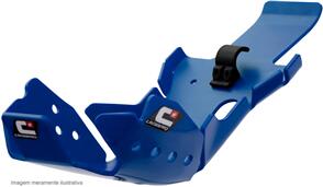 RTECH BASH PLATE CROSSPRO EC DTC ENDURO PLASTIC YAMAHA WR450F YZ450F YZ450FX 19-22 BLUE