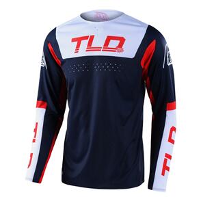 TROY LEE DESIGNS SE PRO JERSEY FRACTURA NAVY / RED
