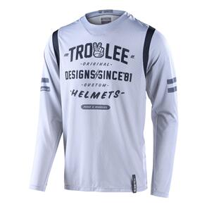 TROY LEE DESIGNS GP AIR JERSEY ROLL OUT LIGHT GRAY