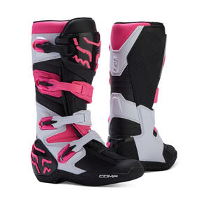 FOX RACING MOTO 2025 MX WOMENS COMP BOOT BLACK/PINK