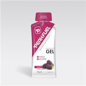 PEAK FUEL PACK ENERGY GEL BERRY +30MG CAFFEINE (BOX 5)