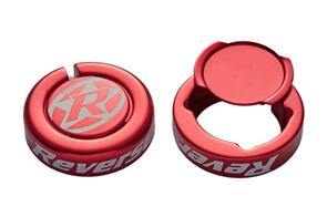 REVERSE CHIP-BARENDS FOR LOCK ON GRIPS 2 PCS. REVERSE RED