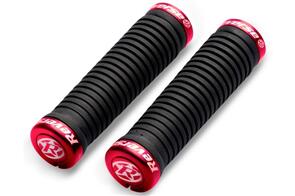 REVERSE HANDLEBAR GRIP TAPER 34 TO 30MM TAPERED REVERSE RED
