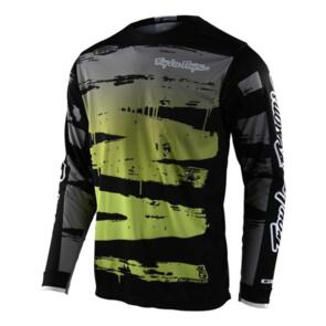 TROY LEE DESIGNS 2022 YOUTH GP JERSEY BRUSHED BLACK / GLO GREEN