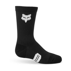 FOX RACING 2025 MTB YTH 6' RANGER CREW SOCK-BLACK