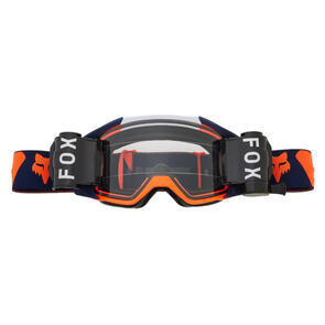 FOX RACING MOTO FOX MOTO VUE ROLL OFF GOGGLE-NAVY/ORANGE-OS NAVY/ORANGE