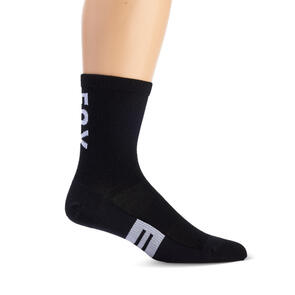 FOX RACING MTB 6' FLEXAIR MERINO SOCK-BLACK