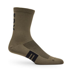 FOX RACING 2025 MTB 6' FLEXAIR MERINO SOCK-MILITARY