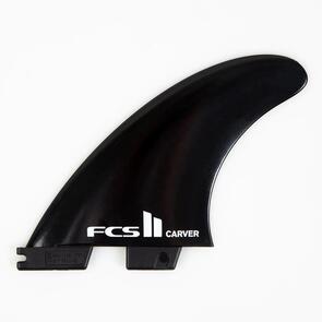 FCS FCS2 GLASSFLEX FINS THRUSTER SET CARVER LARGE